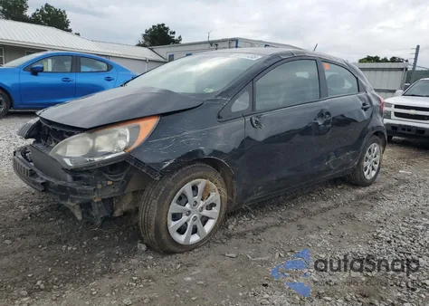 2013 Kia Rio Lx из США, поврежденный, VIN KNADM5A31D6144684